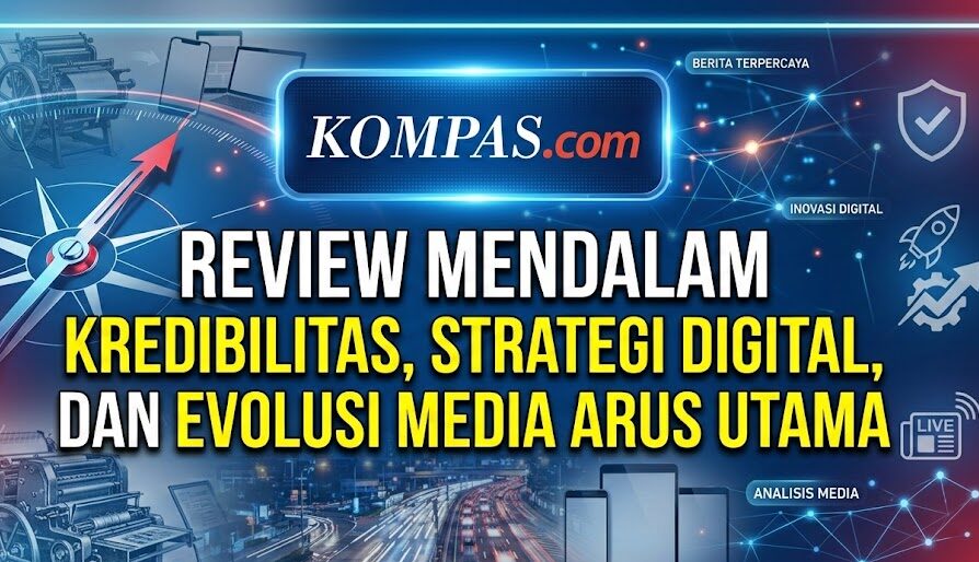 Review Mendalam Kompas.com: Kredibilitas, Strategi Digital, dan Evolusi Media Arus Utama